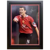 Manchester United Signerad Tavla Roy Keane