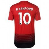 Manchester United Signerad Tröja Marcus Rashford