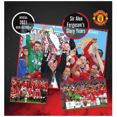 Manchester United Skrivbordskalender 2021