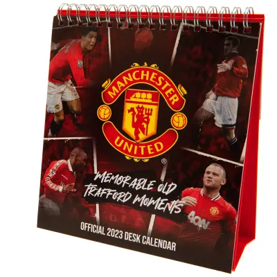 Manchester United Skrivbordskalender 2023
