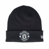 New Era - Football Blå cuff Beanie - Manchester United Rubber Wvn Cuff Beanie Navy Cuff @ Hatstore