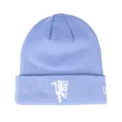 New Era - Football Blå cuff Beanie - Manchester United Seasonal Beanie Cobalt Cuff @ Hatstore