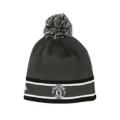 New Era - Football Grå pom Beanie - Manchester United Bobble Skull Gray Pom @ Hatstore