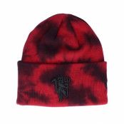 New Era - Football Röd cuff Beanie - Manchester United Dye Knit Scarlet/Black Cuff @ Hatstore