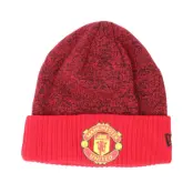 New Era - Football Röd cuff Beanie - Manchester United Rob Knit Scarlett Cuff @ Hatstore