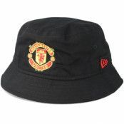 New Era - Football Svart bucket Hatt - Manchester United Essential Black Bucket @ Hatstore