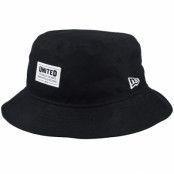 New Era - Football Svart bucket Hatt - Manchester United Stitch Patch Black Bucket @ Hatstore