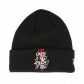 New Era - Football Svart cuff Beanie - Kids Manchester United Always Red Beanie Black Cuff @ Hatstore