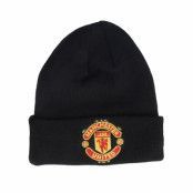 New Era - Football Svart cuff Beanie -"Kids Manchester United Essential Youth Beanie Black Cuff"@ Hatstore