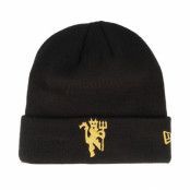 New Era - Football Svart cuff Beanie - Manchester United Seasonal Beanie Black Cuff @ Hatstore