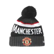 New Era - Football Svart pom Beanie - Manchester United Marl Jake Knit Black Pom @ Hatstore