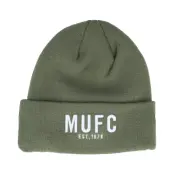 New Era - Grön cuff Beanie - Manchester United Seasonal Olive Cuff @ Hatstore