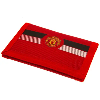 Manchester United Plånbok Röd Nylon