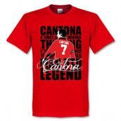 Manchester United T-shirt Eric Cantona Legend M