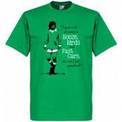 Manchester United T-shirt George Best Grön S