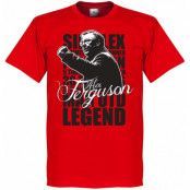 Manchester United T-shirt Legend Ferguson Legend Röd L