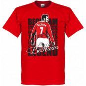 Manchester United T-shirt Legend Legend David Beckham Röd L