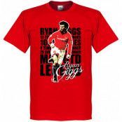 Manchester United T-shirt Legend Legend -Red Ryan Giggs Röd XXL