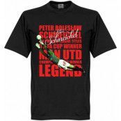Manchester United T-shirt Legend Schmeichel Legend Svart L