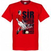 Manchester United T-shirt Legend Sir Bobby Charlton Legend Röd S