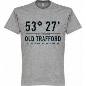 Manchester United T-shirt Old Trafford Home Coordinate Grå XXXL