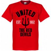 Manchester United T-shirt United Established Röd XS