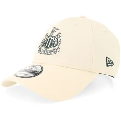 New Era - Football Beige adjustable Keps - Newcastle United Seasonal 9FORTY Ivory Adjustable @ Hatstore