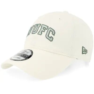 New Era - Football Beige unconstructed Keps - Newcastle United Heritage 9TWENTY Light Terracotta Dad Cap @ Hatstore