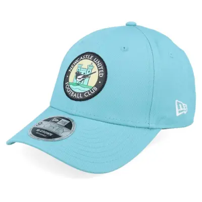 New Era - Football Blå adjustable Keps - Newcastle United Retro 9FORTY M-Crown Light Blue Adjustable @ Hatstore