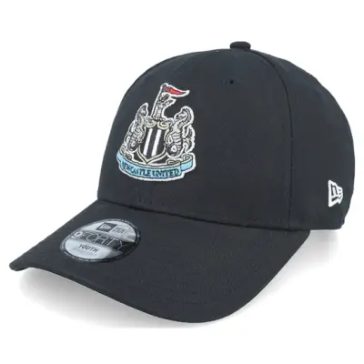New Era - Football Svart adjustable Keps - Kids Newcastle United Newcastle United Core Black Adjustable @ Hatstore