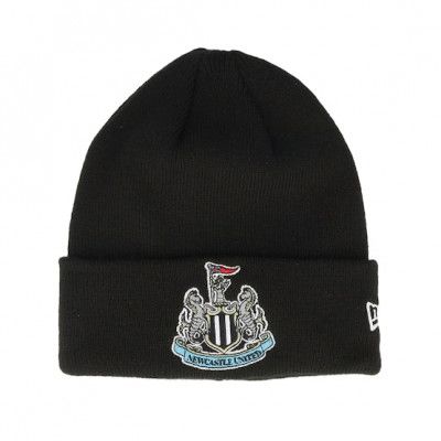 New Era - Football Svart cuff Beanie - Kids Newcastle United Core Beanie Black Cuff @ Hatstore