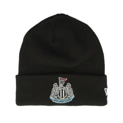 New Era - Football Svart cuff Beanie - Newcastle United Core Beanie Nufc Black Cuff @ Hatstore
