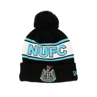 New Era - Football Svart pom Beanie - Newcastle United Sport Beanie Nufc Black Pom @ Hatstore