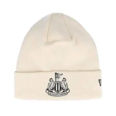 New Era - Football Vit cuff Beanie - Newcastle United Seasonal Beanie Natural Cuff @ Hatstore