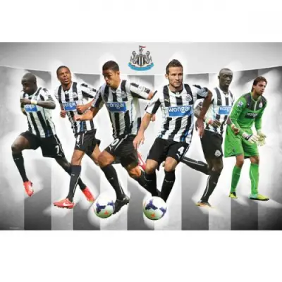 Newcastle United Affisch Players 55