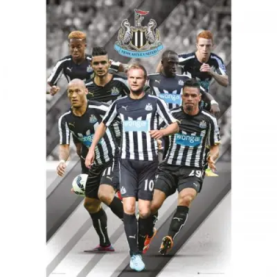 Newcastle United Affisch Players 99