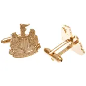 Newcastle United Manschettknappar Guldpläterade