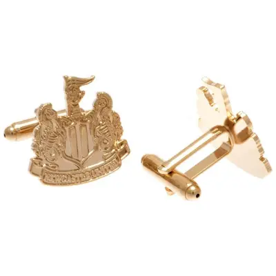 Newcastle United Manschettknappar Guldpläterade