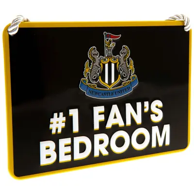 Newcastle United Metallskylt No1 Fan