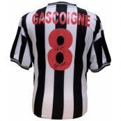 Newcastle United Signerad Fotbollströja Gascoigne