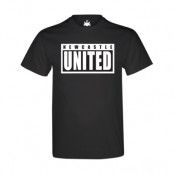 Newcastle United T-shirt White Crest XL