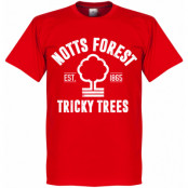 Nottingham T-shirt Notts Forest Established Röd XS