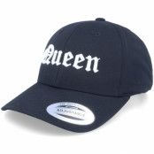 Blackletter - Svart adjustable Keps - 3D Queen Black Adjustable @ Hatstore