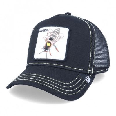 Goorin Bros. - Svart trucker Keps - Queen Bee Baseball Black Trucker @ Hatstore