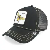 Goorin Bros. - Svart trucker Keps - Queen Bee Black Trucker @ Hatstore