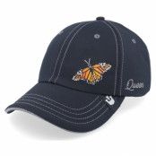 Goorin Bros. - Svart unconstructed Keps - Long Live The Queen Track Caps Black Dad Cap @ Hatstore