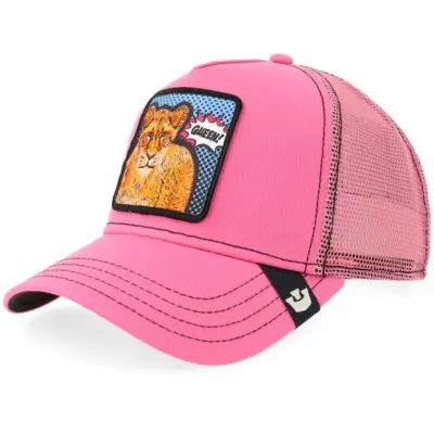 Goorin - Rosa trucker Keps - Popart Queen Lion Frenzy A-frame Trucker Trucker @ Hatstore