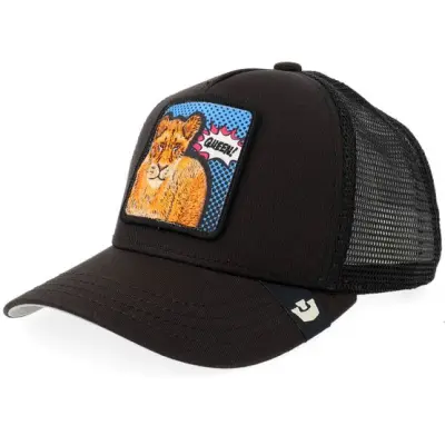 Goorin - Svart trucker Keps - Popart Queen Mini Frenzy A-Frame Trucker @ Hatstore
