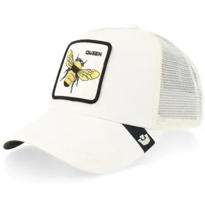 Goorin - Vit trucker Keps - Queen Dust A-frame Trucker @ Hatstore