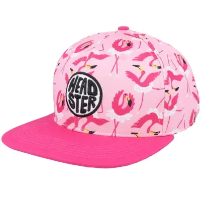 Headster - Rosa snapback Keps - Kids Dancing Queen Bubblegum Snapback @ Hatstore